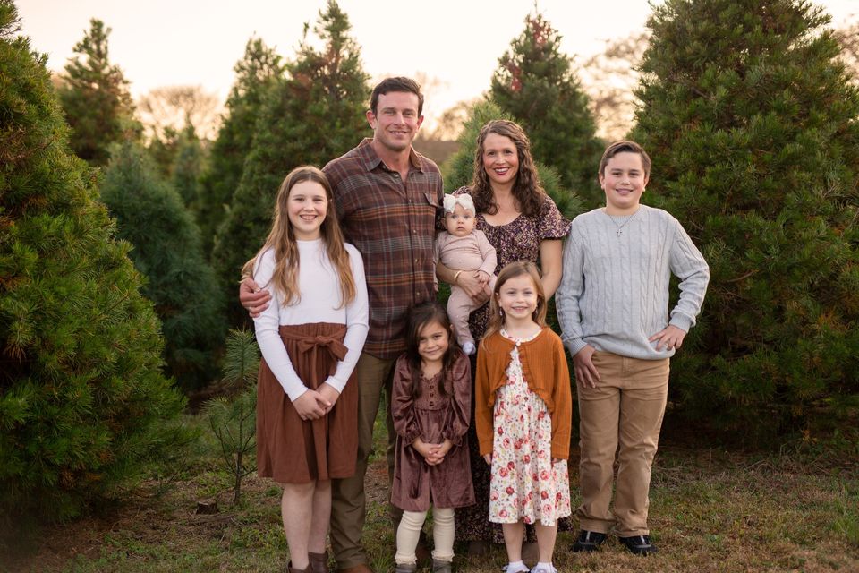 The Hansen family at Salt + Arrow Ranch